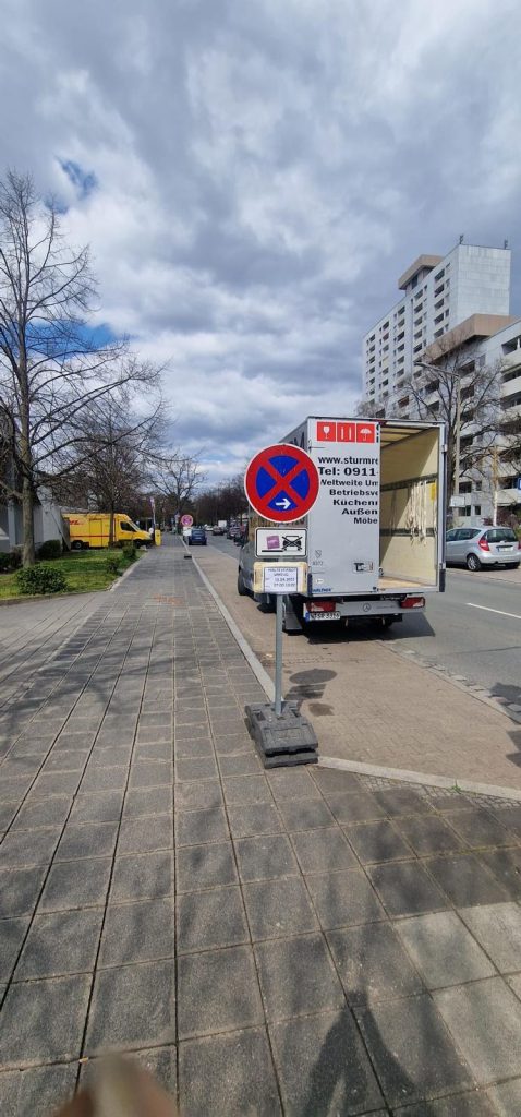 halteverbotszone sturm relocations